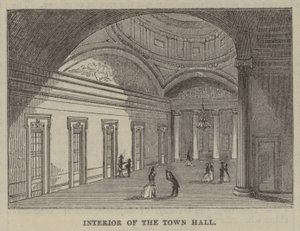 Interno del municipio da English School