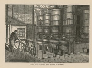 Interno della distilleria di Messrs Nicholson da English School
