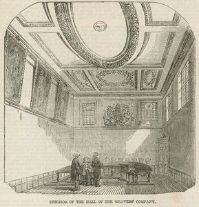Interno della sala della Weavers Company da English School