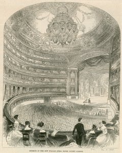Interno del nuovo Teatro dell