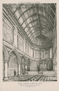 Vista interna della Chiesa della Missione di Santa Maria Vergine da English School