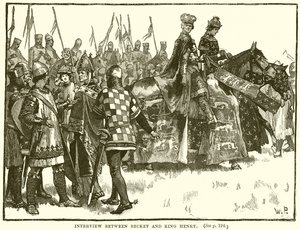 Colloquio tra Becket e Re Enrico