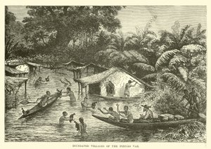 Villaggi inondati del Fernao Vaz da English School