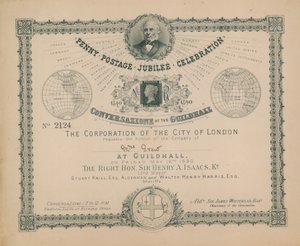 Invito alla Celebrazione del Giubileo della Posta da un Penny da English School