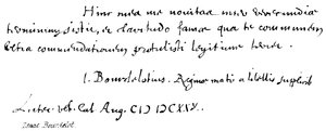 Isaac Bourdelot da English School