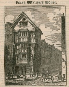 Casa di Isaak Walton, Fleet Street, Londra