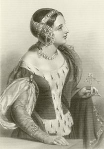 Isabella di Francia, regina di re Edoardo II da English School