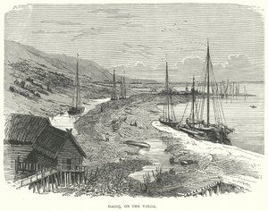 Isadij, sul Volga (incisione)