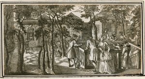 Islington Spa, precedentemente New Tunbridge Wells, 1735 da English School