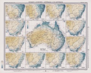 Isobare e Isoiete, Australia e Sud-Est Australia da English School