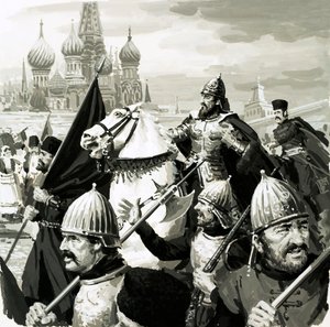 Ivan, Zar di Russia, dimostrò il suo valore in battaglia contro i Tartari