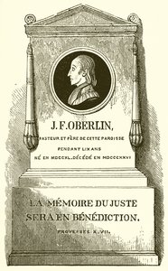 Memoriale di J. F. Oberlin da English School