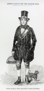 Jack Black, il cacciatore di ratti di Sua Maestà, c.1840 da English School