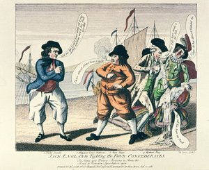 Jack England combatte i Quattro Confederati da English School
