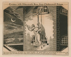 Jack Sheppard fugge con Edgeworth Bess dalla prigione di Clerkenwell da English School