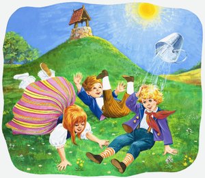 Jack e Jill salirono sulla collina da English School