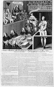James Macleane il gentiluomo bandito al bar, 1750 da English School
