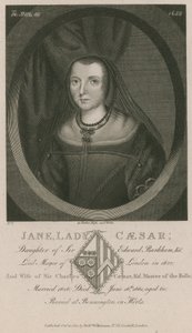 Jane, Lady Caesar, figlia di Sir Edward Barkham da English School
