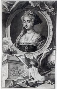 Jane Seymour, inciso da Jacobus Houbraken, 1746 da English School