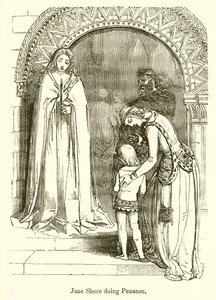 Jane Shore in Penitenza da English School