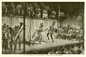 Dramma giavanese. Teatro di Moros-Moros da English School