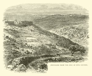Gerusalemme dalla Collina del Cattivo Consiglio da English School