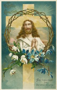 Gesù Cristo, Croce e Corona di Spine da English School