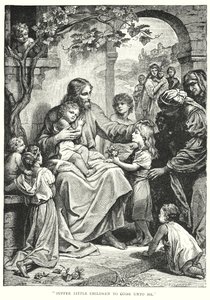 Gesù Cristo e i bambini (incisione)