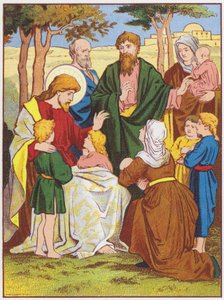 Gesù Cristo benedice i bambini