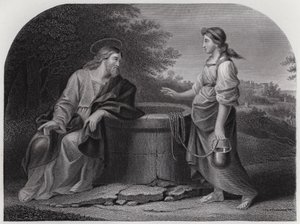 Gesù e la Samaritana da English School