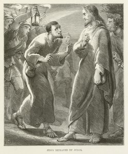 Gesù tradito da Giuda