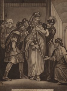 Gesù coronato di spine (incisione) da English School
