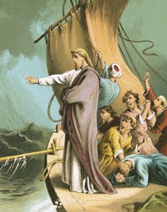 Gesù calma la tempesta