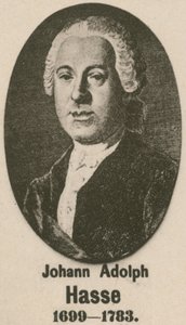 Johann Adolph Hasse (incisione) da English School