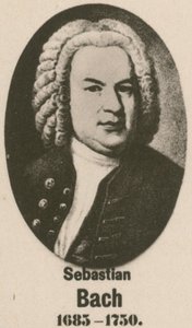 Johann Sebastian Bach (incisione) da English School