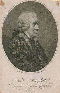 John Boydell, sindaco di Londra 1785 da English School
