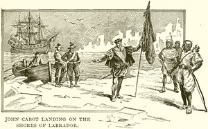 John Cabot sbarca sulle coste del Labrador da English School