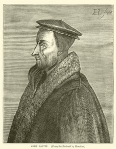 Giovanni Calvino (incisione) da English School