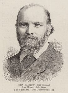 John Cameron Macdonald da English School