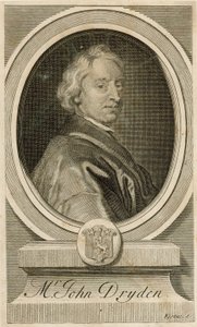 John Dryden, Poeta da English School