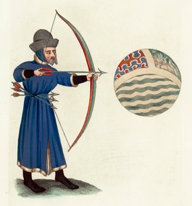 John Gower (incisione colorata) da English School