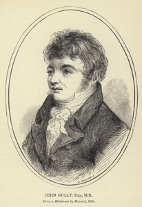 John Gully, Esquire, MR, da una miniatura di Hudson, 1815