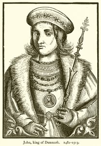 Giovanni, Re di Danimarca. 1481-1513 da English School