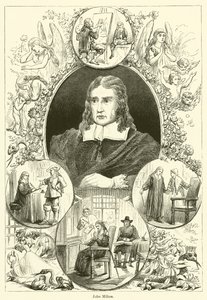 John Milton (incisione) da English School