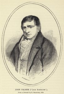 John Palmer, Jack Scroggins, da un ritratto di G Sharples, 1819 da English School