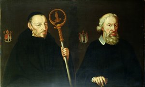 John Placid (1599-1681) e suo fratello Sir Thomas Gascoigne, 2° Barone (c.1593-1686)