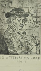 John Rann, Sixteen Strings Jack, 1774 da English School