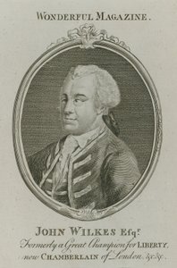 John Wilkes, un tempo grande campione della libertà, ora Chamberlain di Londra da English School