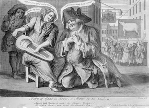 Giovanni di Gant innamorato, o Marte in ginocchio da English School
