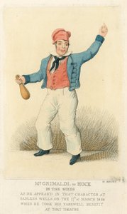 Joseph Grimaldi come Hock